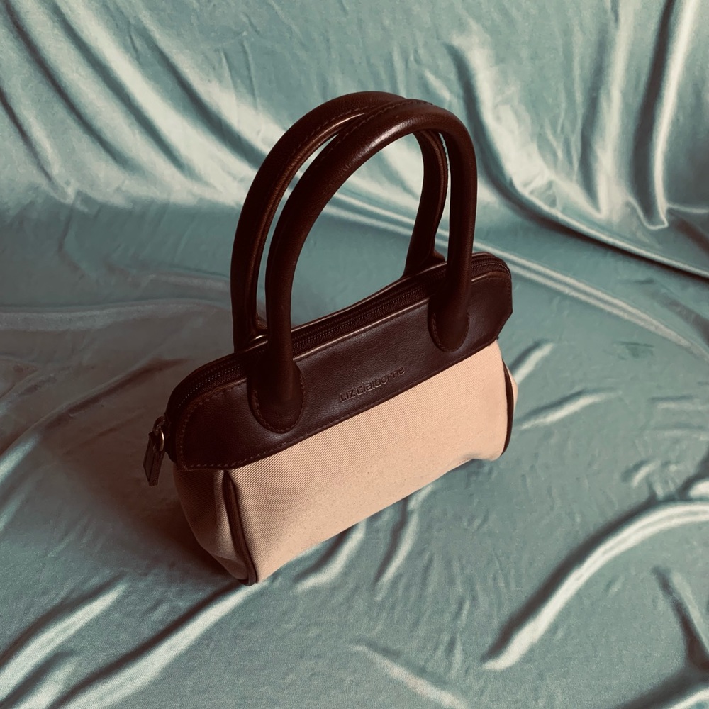 LIZ Claiborne’s mini handbag.